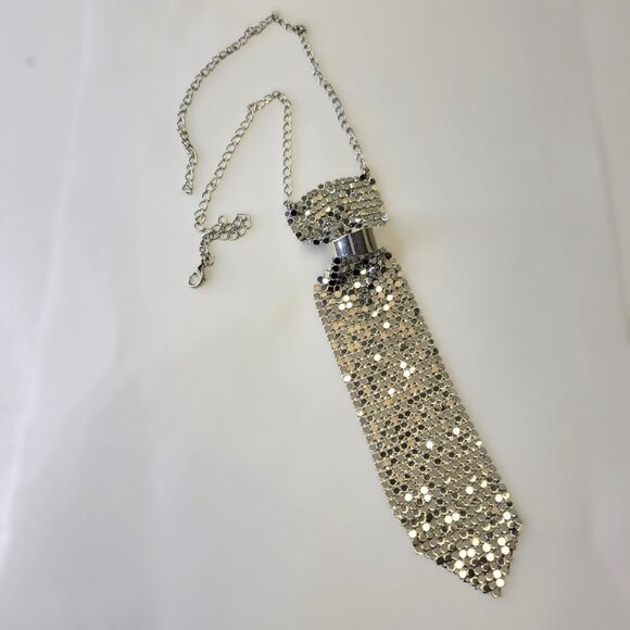 Neck Tie Pendant Necklace - Picture 3 of 10